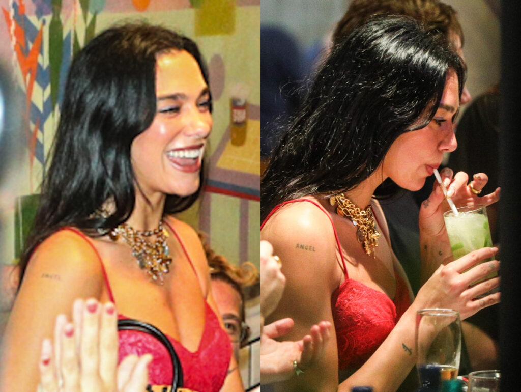 Dua Lipa já está no Rio de Janeiro e curtiu a noite carioca em barzinho na zona sul; veja fotos